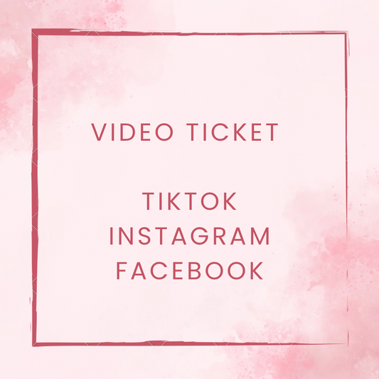 Video Ticket for Social Media